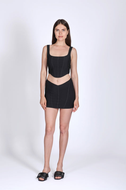The Corset and Skirt Set