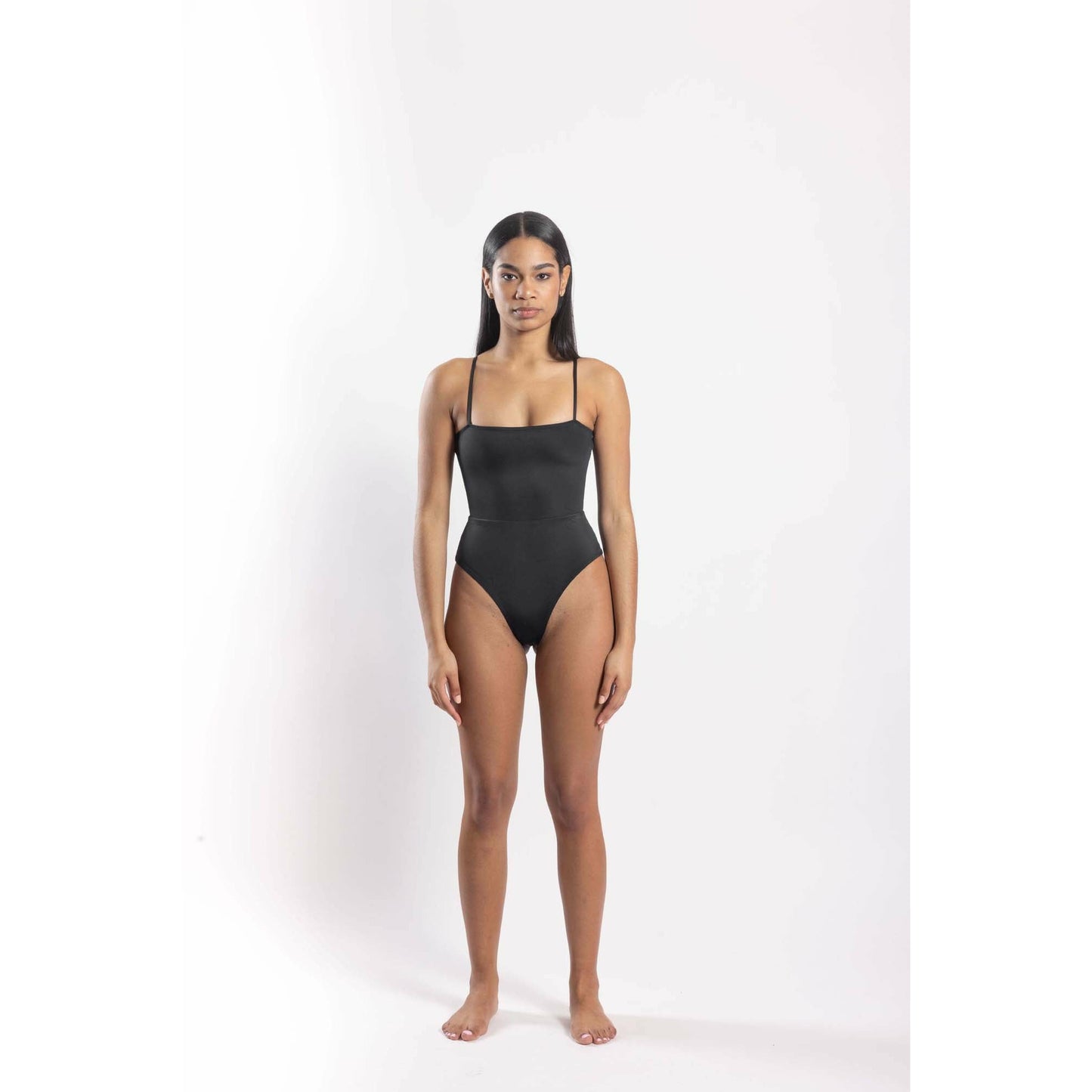 Black One Piece Swimsuit