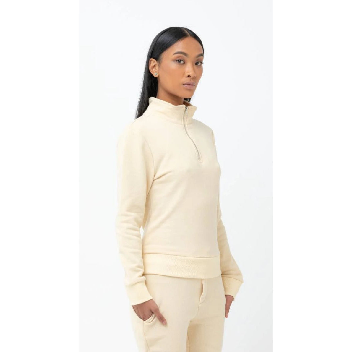 Half Zip Sweatshirt