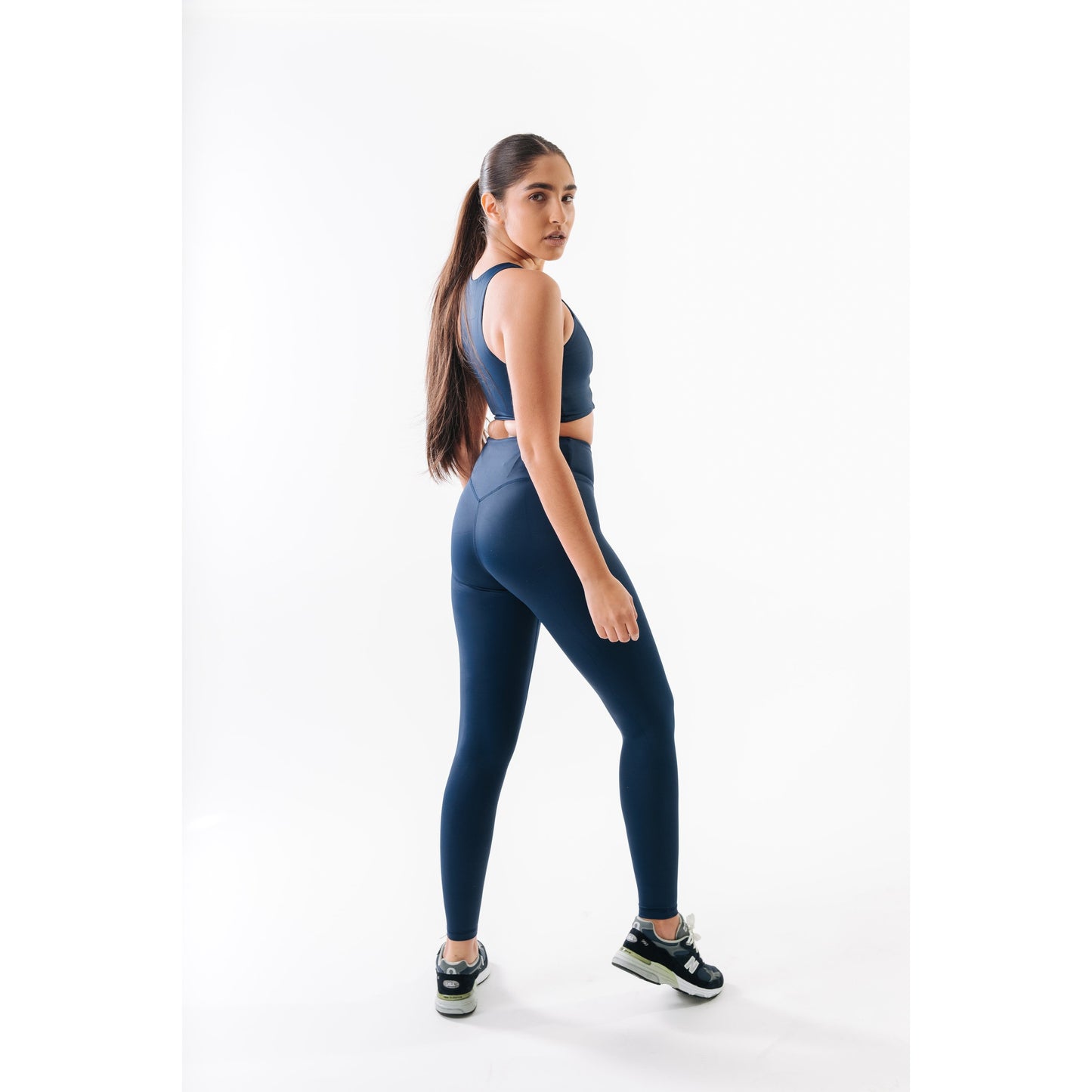 Navy Blue Sports Bra
