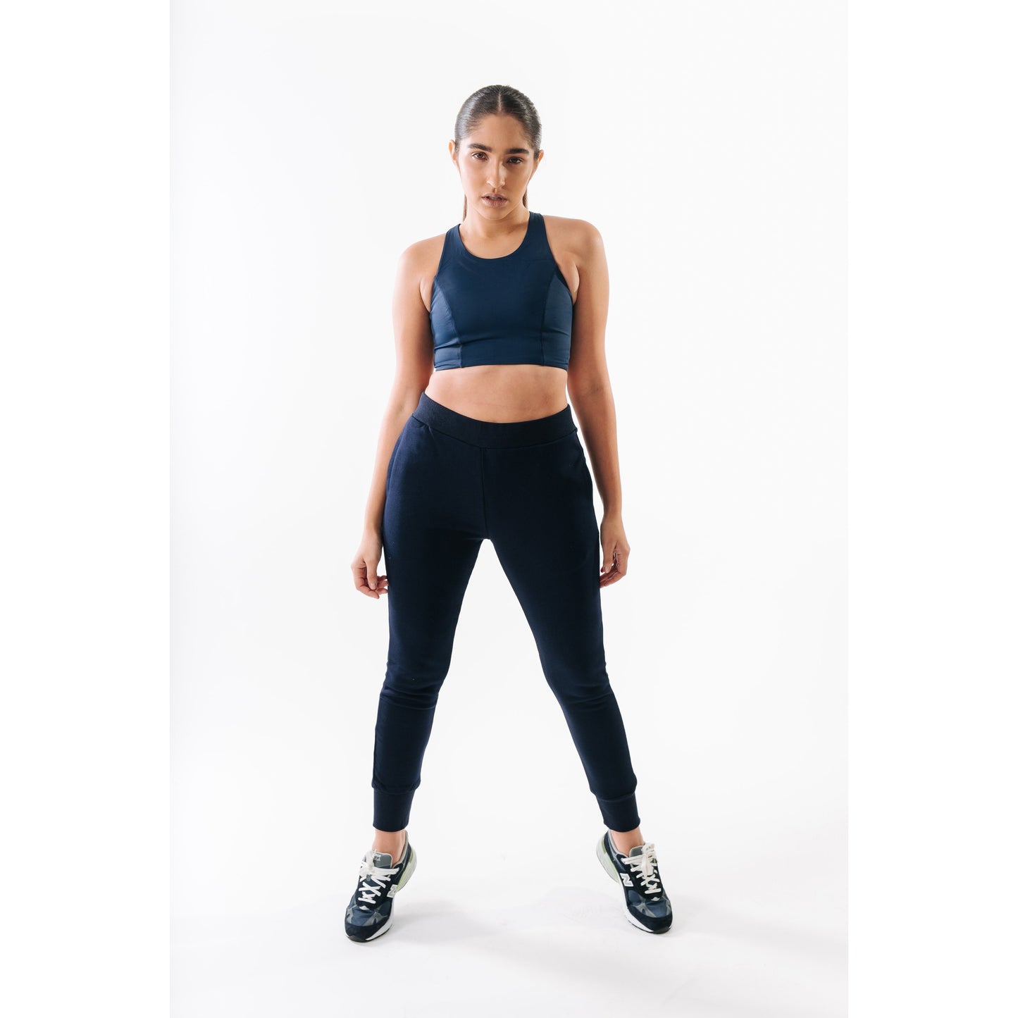 Navy Blue Sports Bra