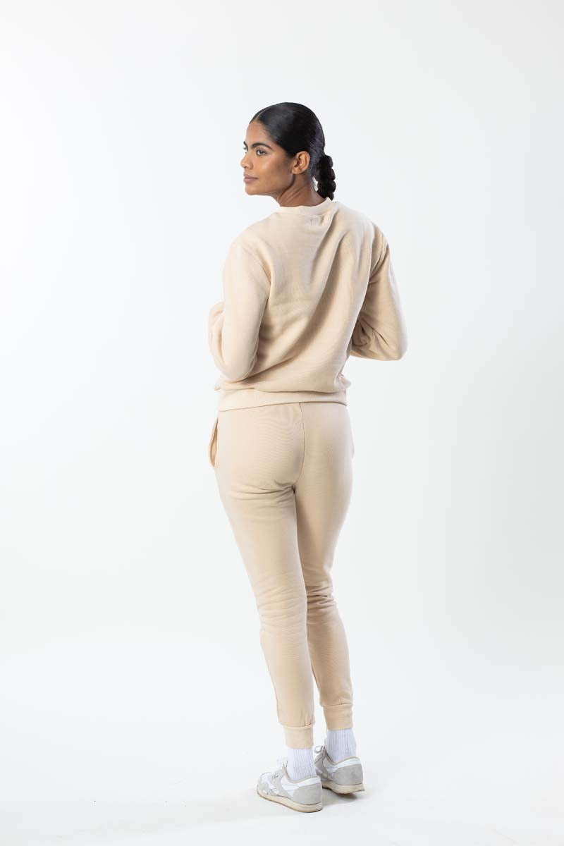 Beige Sweatpant for Women