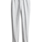 Flat image of slim fit grey sweatpants for women
