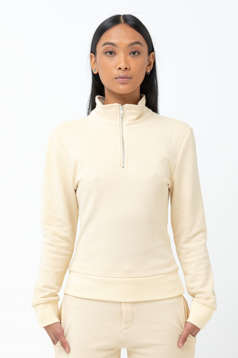 Half Zip Sweatshirt