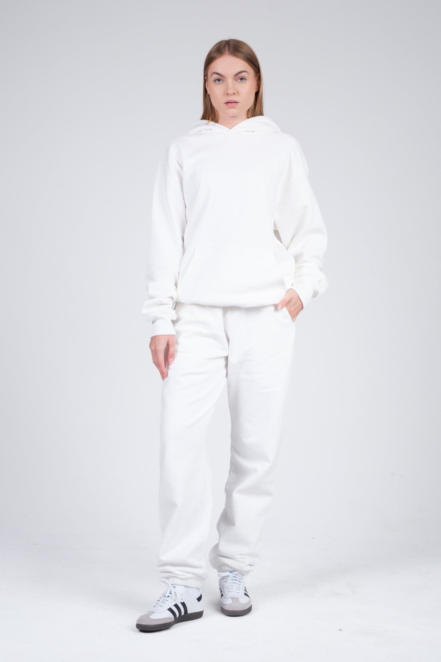 Oversized Hoodie in Ivory for Women