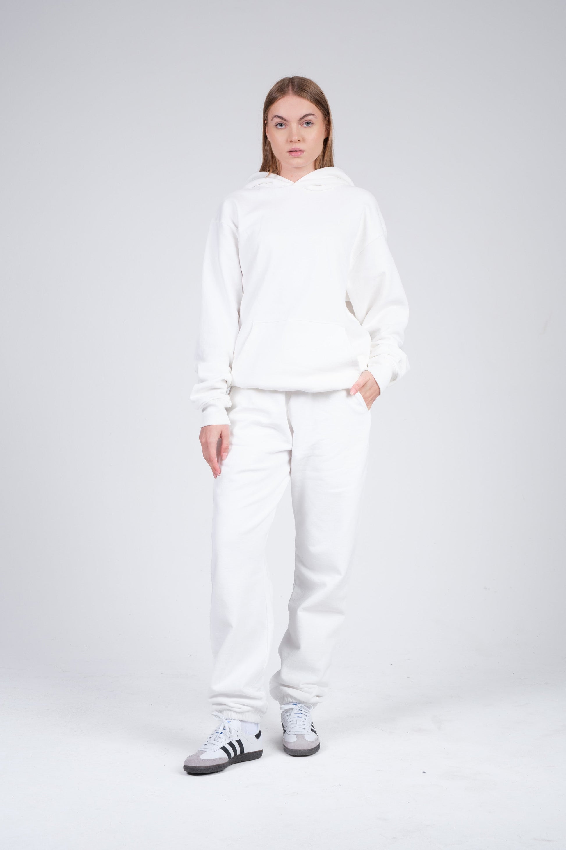 Oversized Hoodie in Ivory for Women