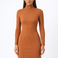 The Ribbed Zip Dress