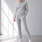 Women's Slim Fit Grey Sweatsuit