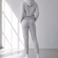 Women's Slim Fit Grey Sweatsuit