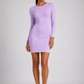 The Mesh Long Sleeve Dress