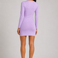 The Mesh Long Sleeve Dress
