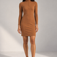 The Ribbed Zip Dress