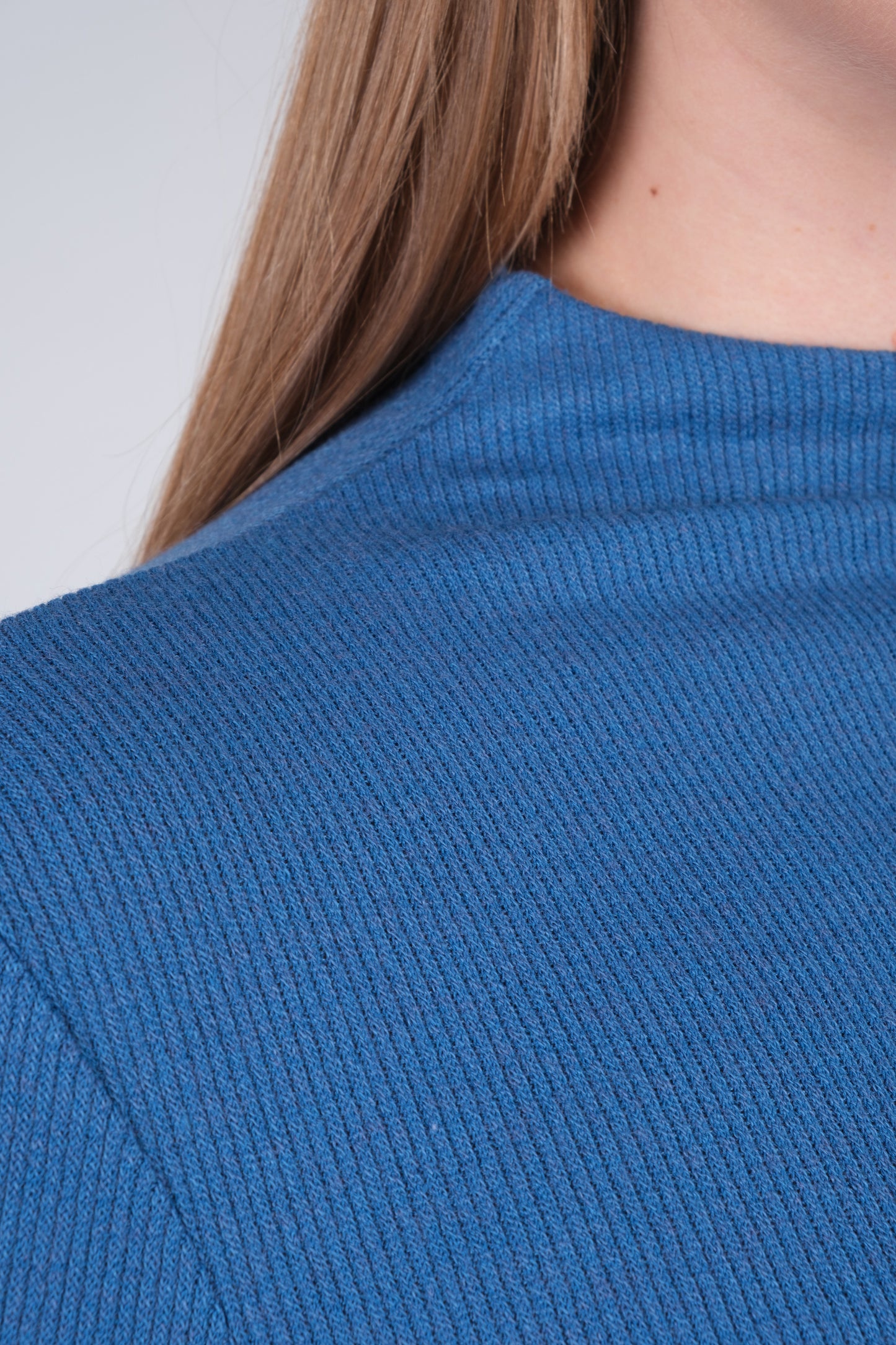 The Ribbed Mock Neck Top