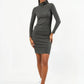 The Ribbed Zip Dress