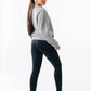Sweatshirt in grey with oversized fit