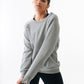 Unisex oversized grey sweatshirt