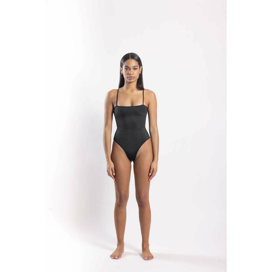 Black One Piece Swimsuit