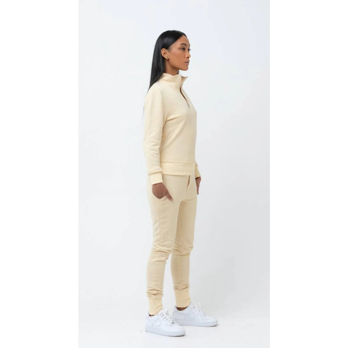 Cream Sweatpant