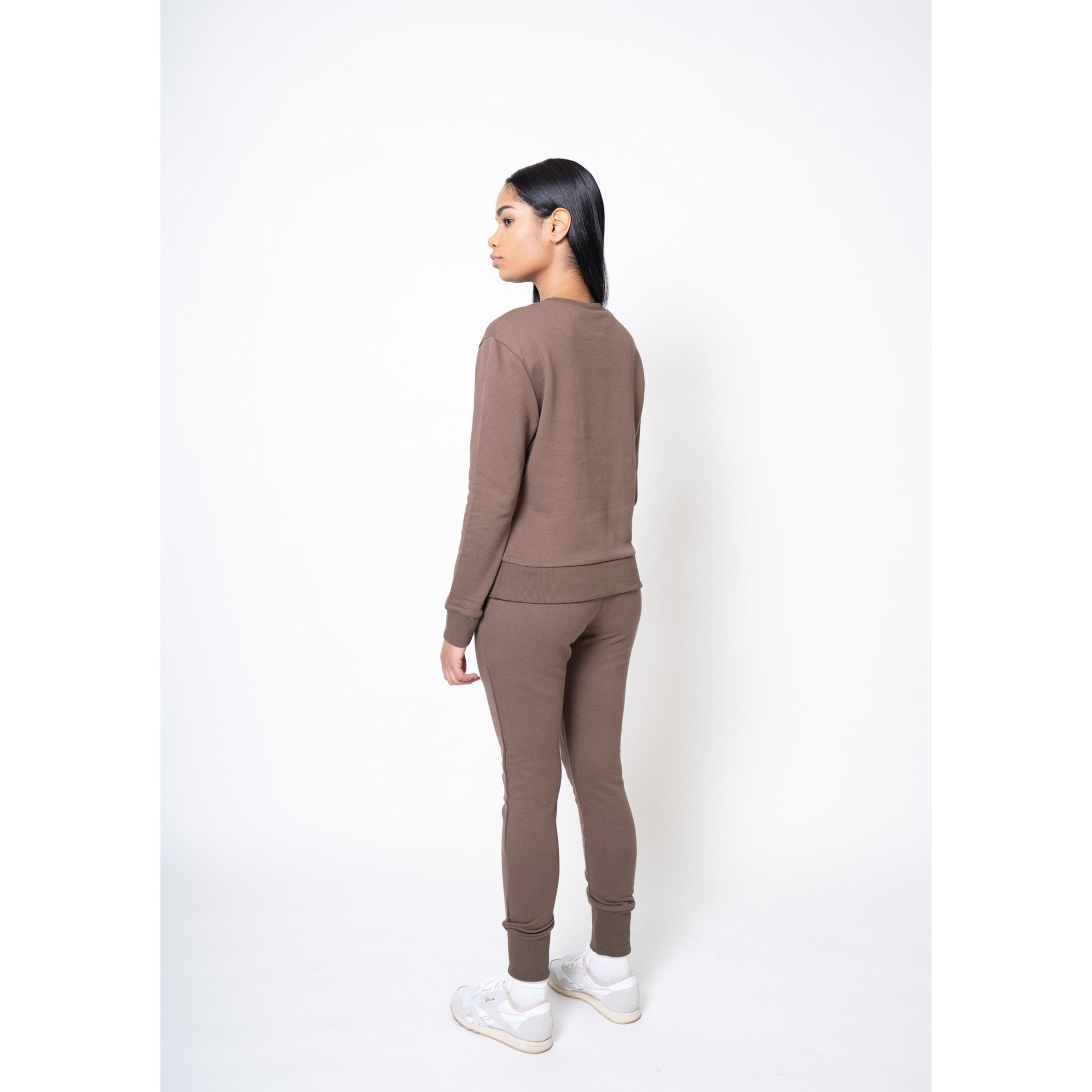 Brown Crew Neck Sweatshirt