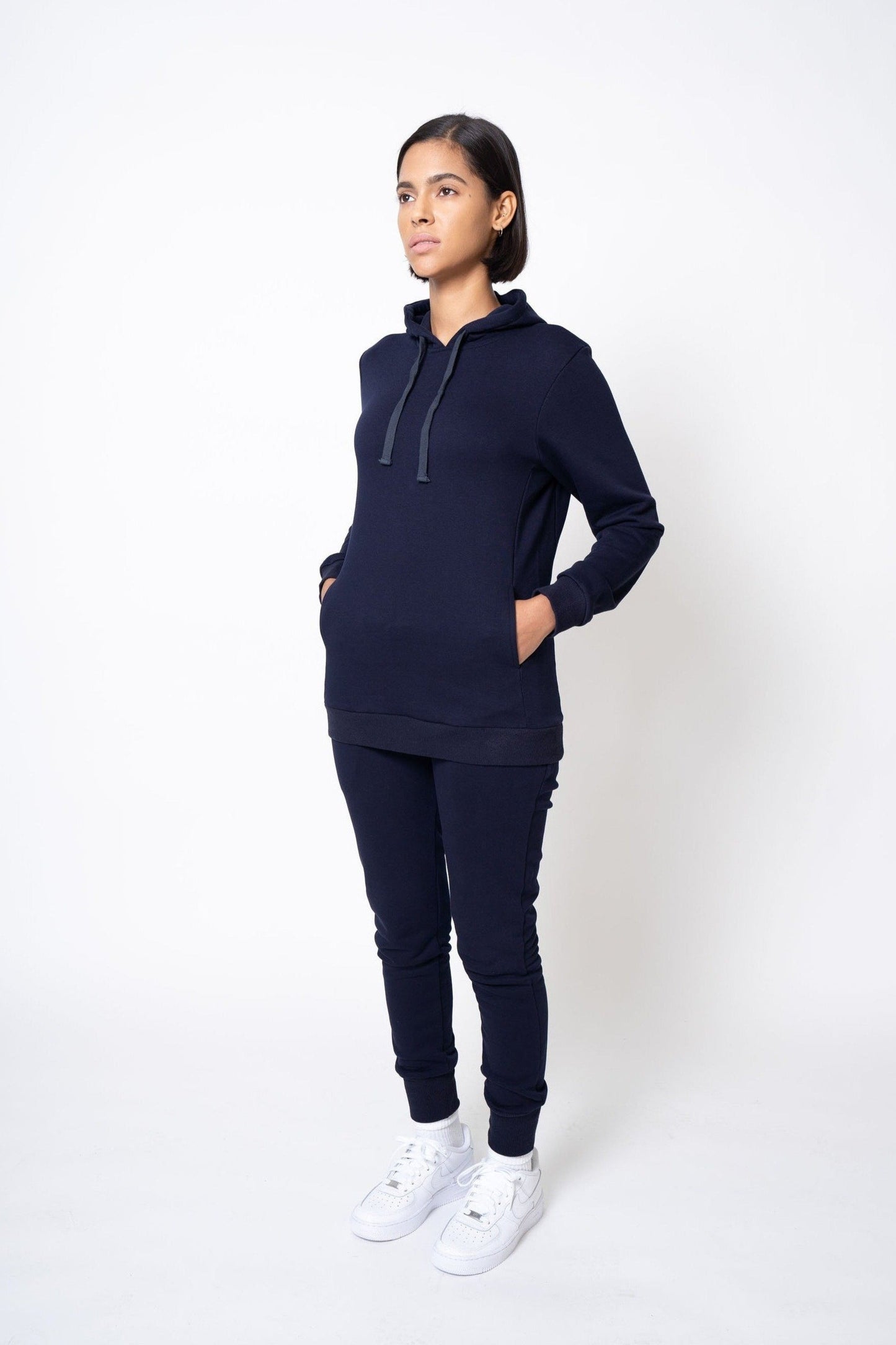 Navy Hoodie - Women's Hoodies