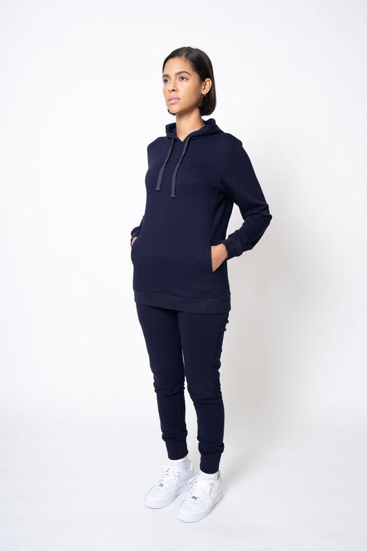 Navy Hoodie - Women's Hoodies