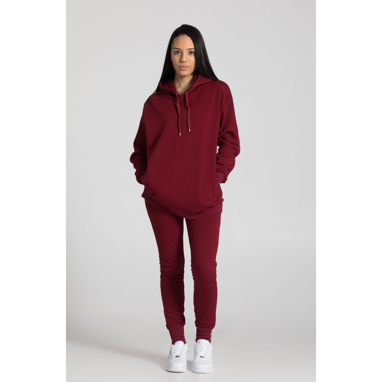 The Unisex Hoodie - Oxblood