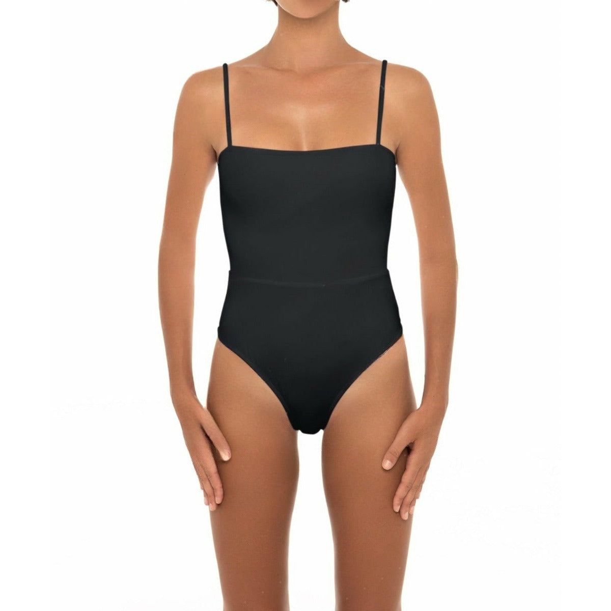 One Piece Swimsuit in Black