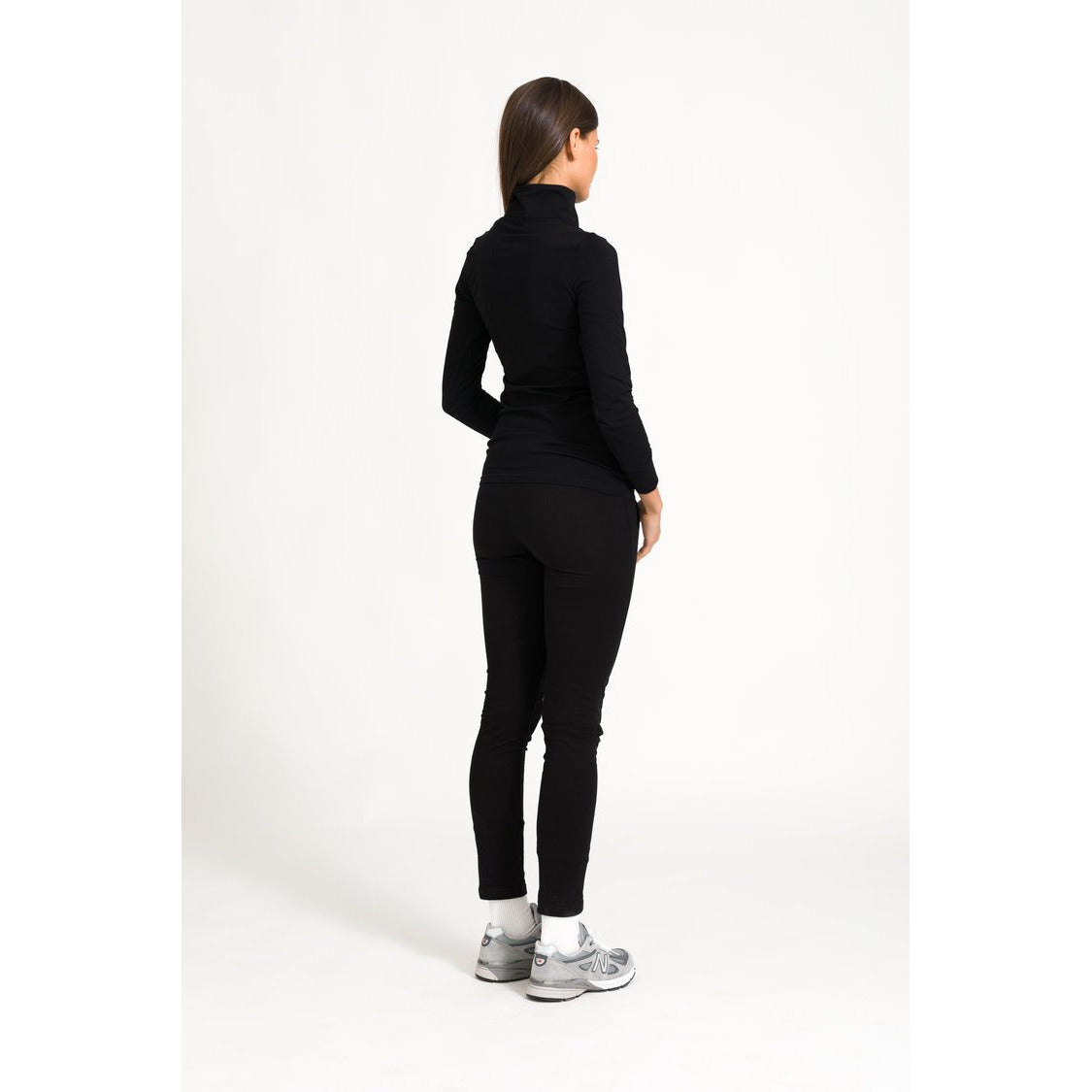 The Zip Top - Black - THE LABEL